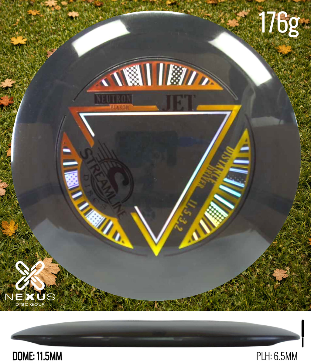 Streamline Jet Neutron Black/Multicolor Holographic, Black 176g
