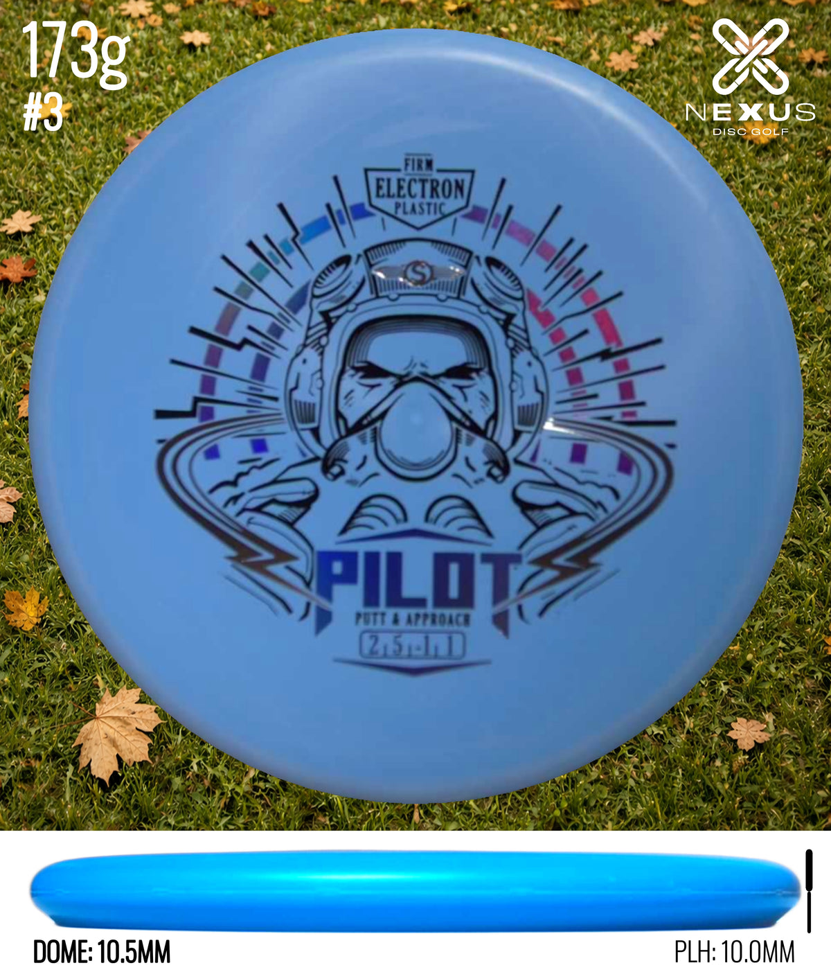 Streamline Pilot Electron Firm Blue 173g