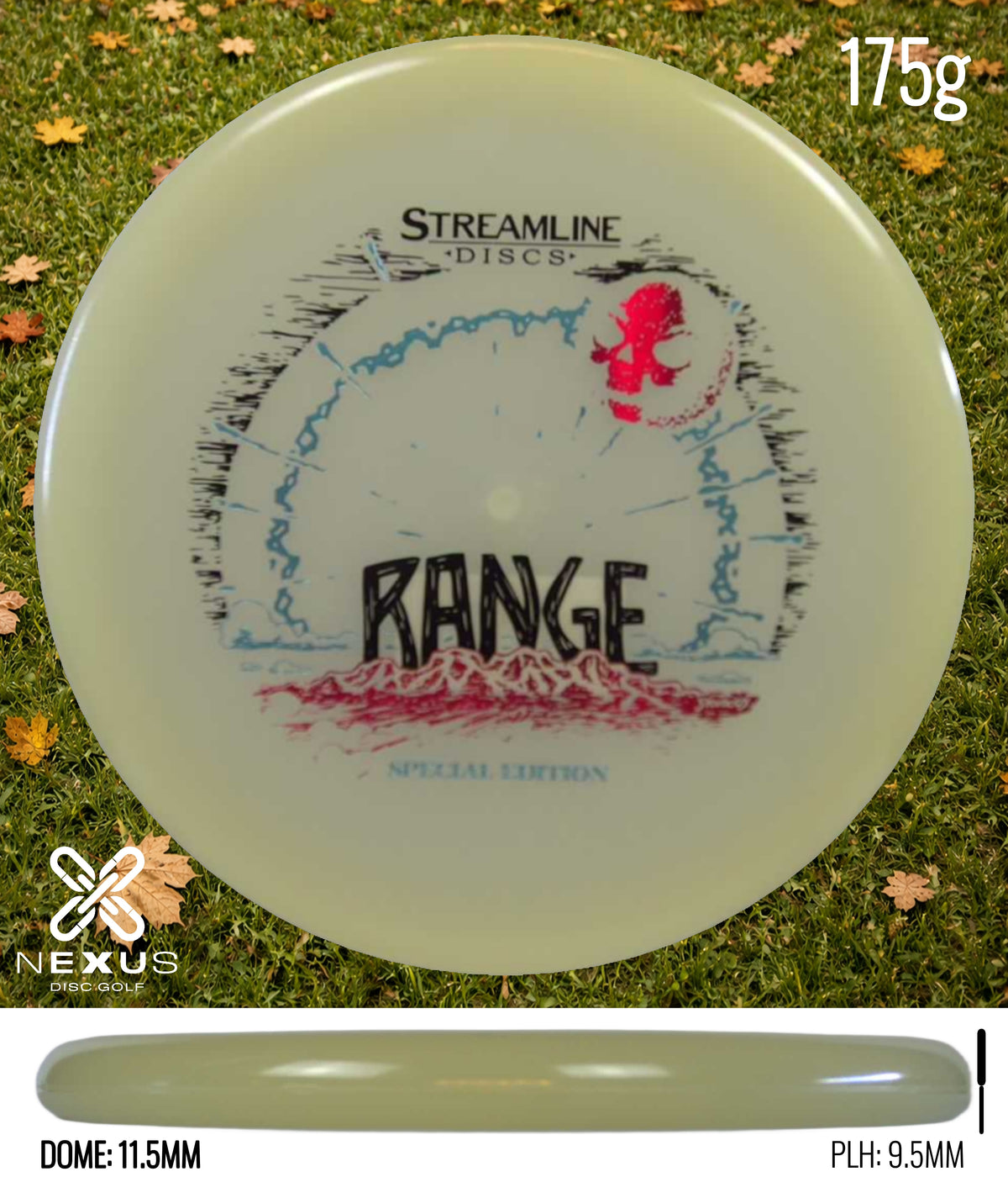 Streamline Range Eclipse Glow/Black, Red Metallic, Blue Metallic 175g