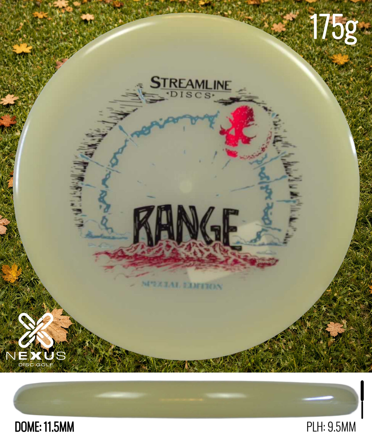 Streamline Range Eclipse Glow/Black, Red Metallic, Blue Metallic 175g
