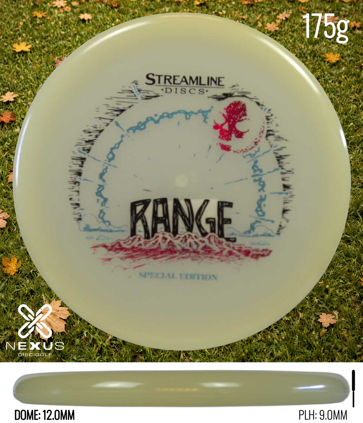Streamline Range Eclipse Glow/Black, Red Metallic, Blue Metallic 175g