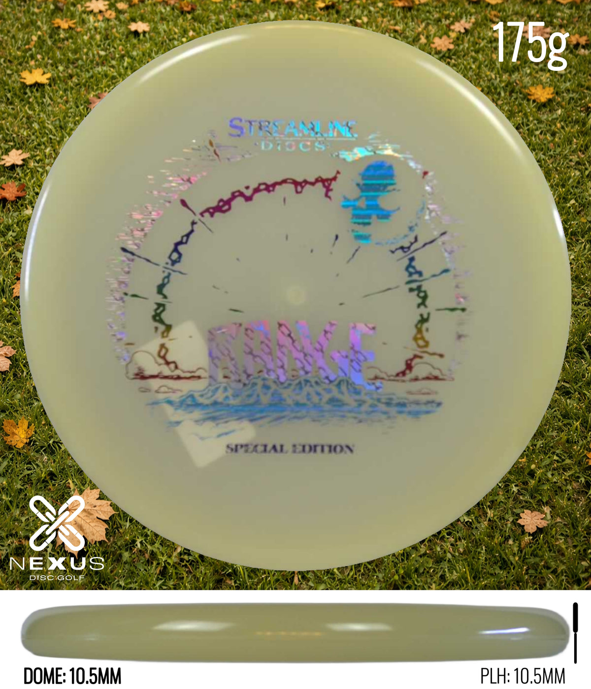 Streamline Range Eclipse Glow/Rainbow Holographic, Silver 175g