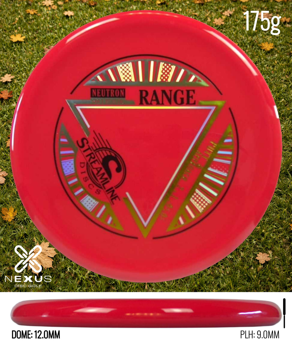 Streamline Range Neutron Red/Silver, Rainbow Holographic, Black 175g