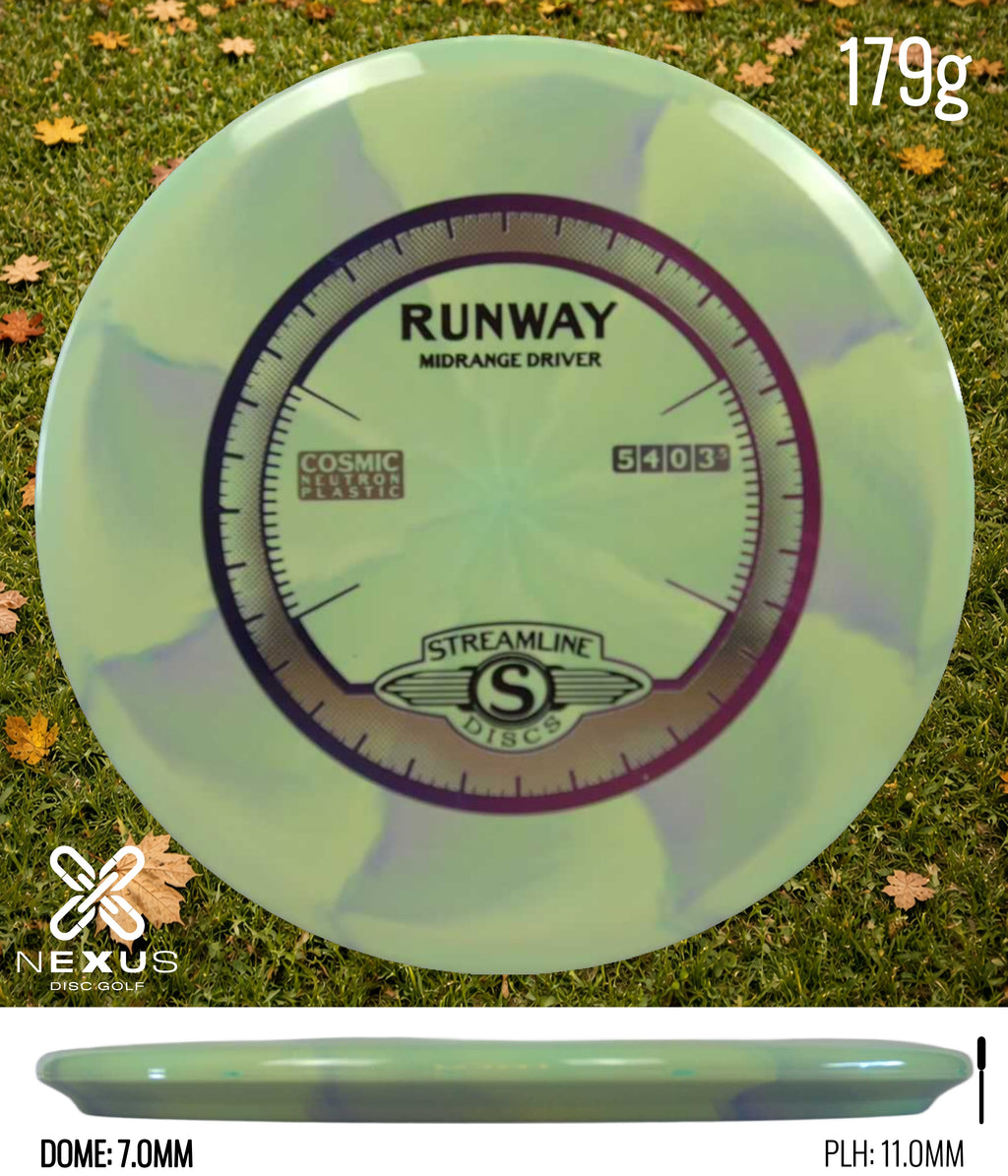 Streamline Runway Cosmic Neutron Green/Black, Purple Metallic 179g