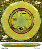 Streamline Runway Cosmic Neutron Yellow/Rainbow Holographic, Black 178g
