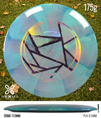 Streamline Shift Cosmic Neutron Turquoise/Rainbow Holo, Black 175g