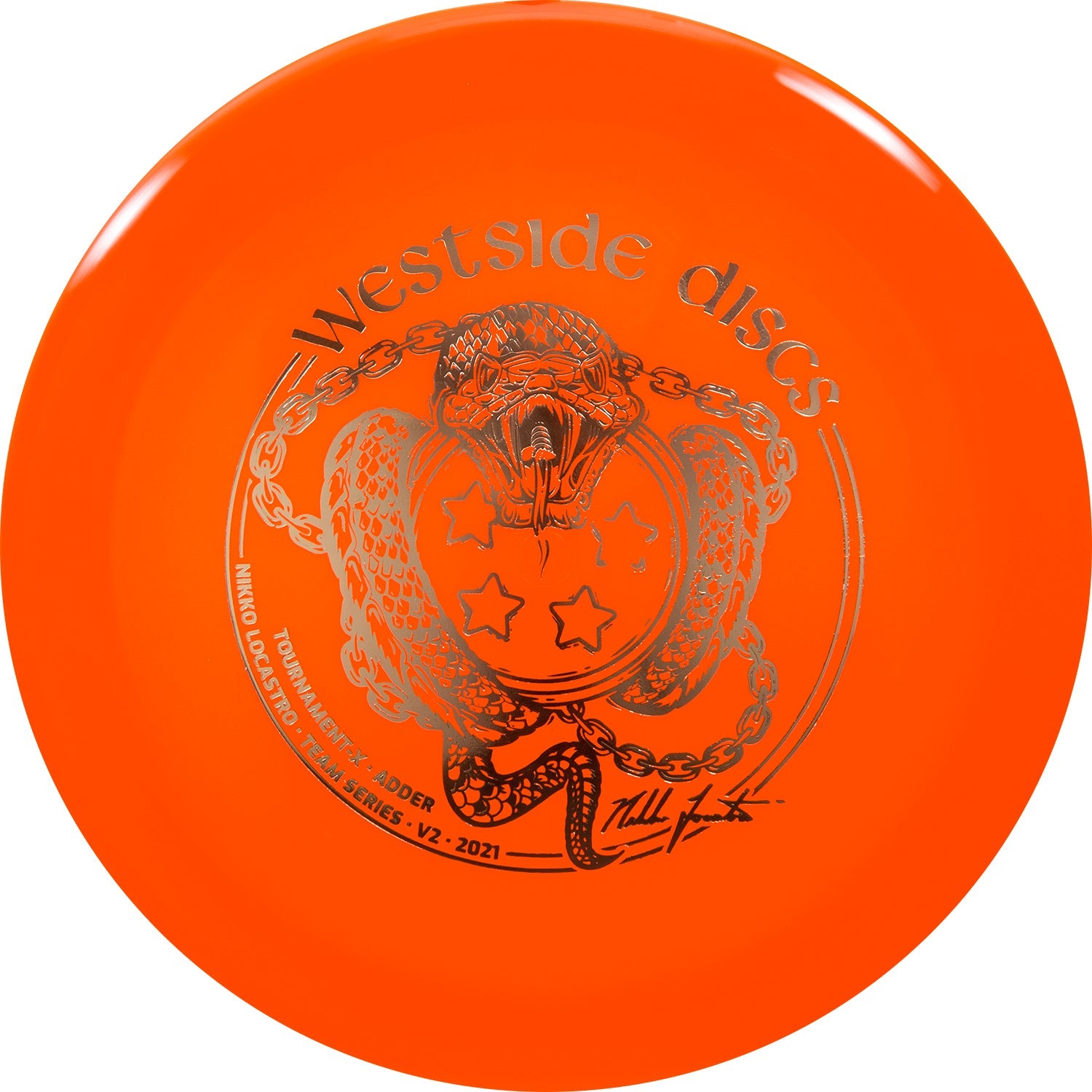 Westside Discs Tournament-X Adder Nikko Locastro 2021 Team Series V2