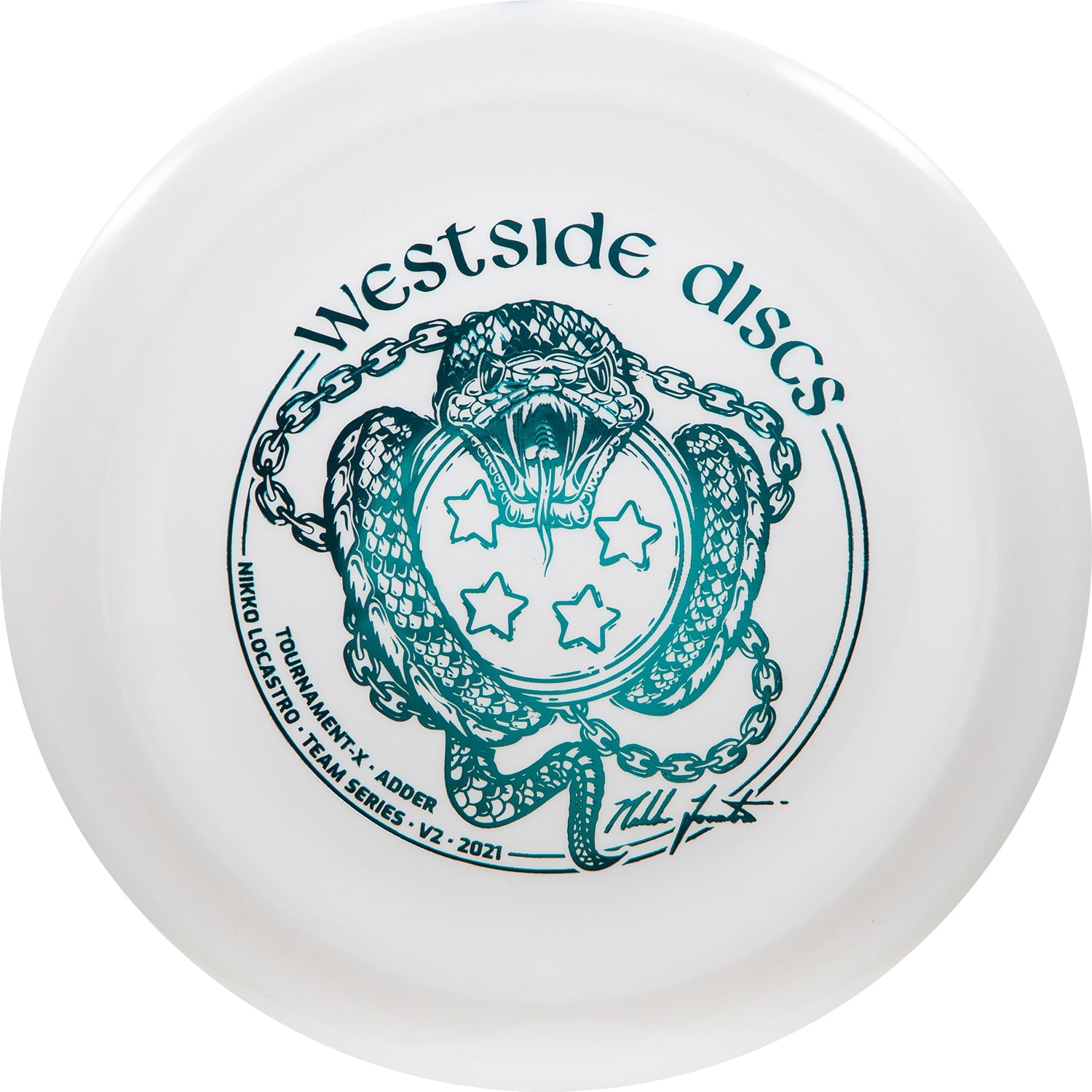 Westside Discs Tournament-X Adder Nikko Locastro 2021 Team Series V2