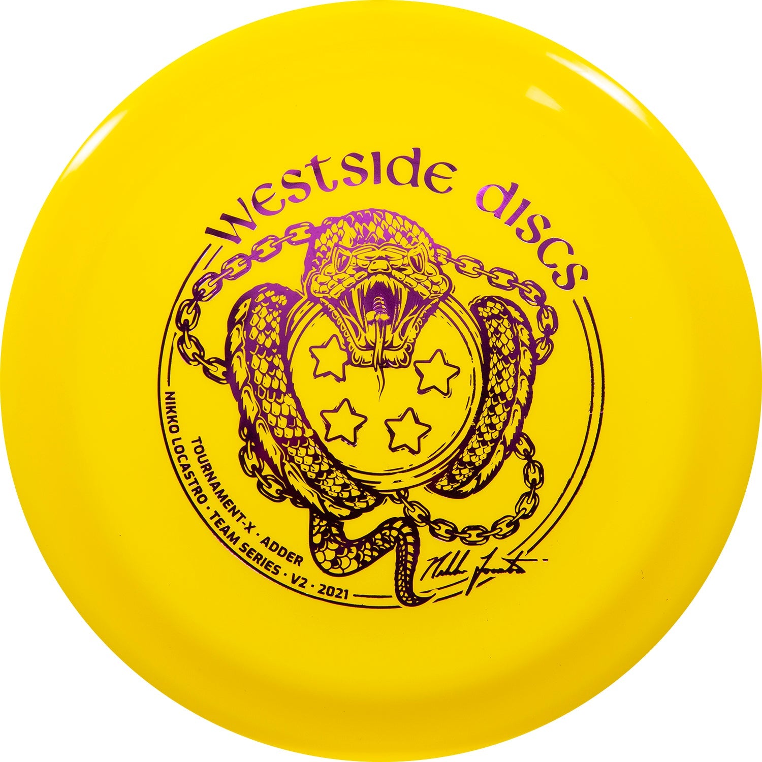 Westside Discs Tournament-X Adder Nikko Locastro 2021 Team Series V2