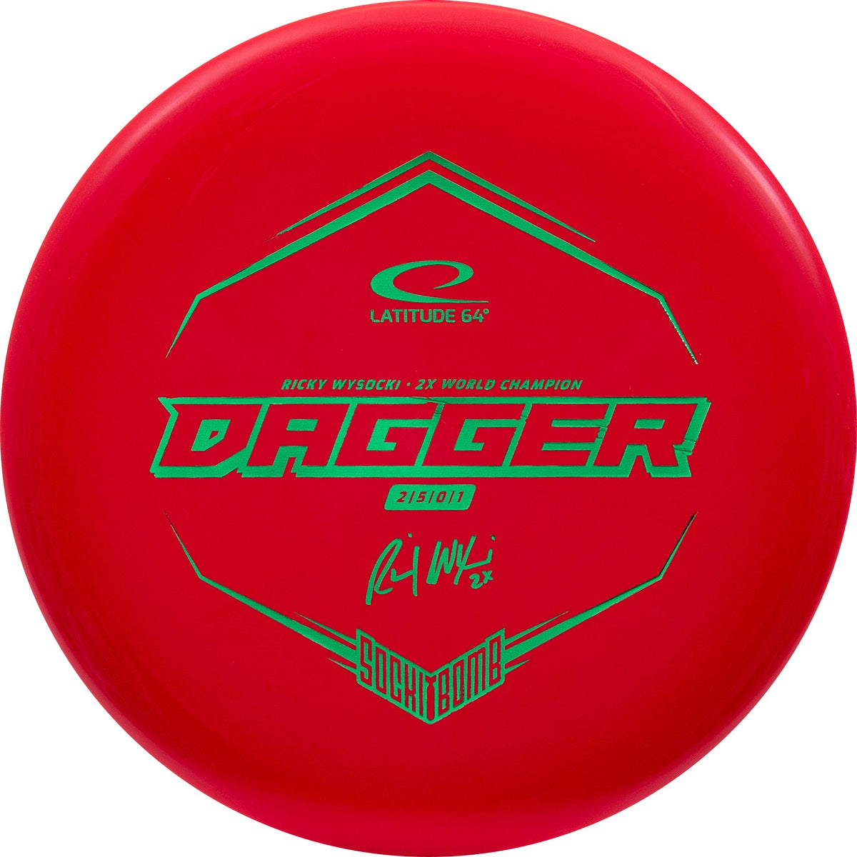Latitude 64 Sense Dagger Ricky Wysocki Sockibomb Stamp