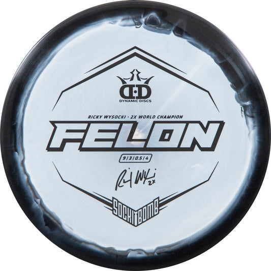 Dynamic Discs Fuzion Orbit Felon Ricky Wysocki Sockibomb Stamp