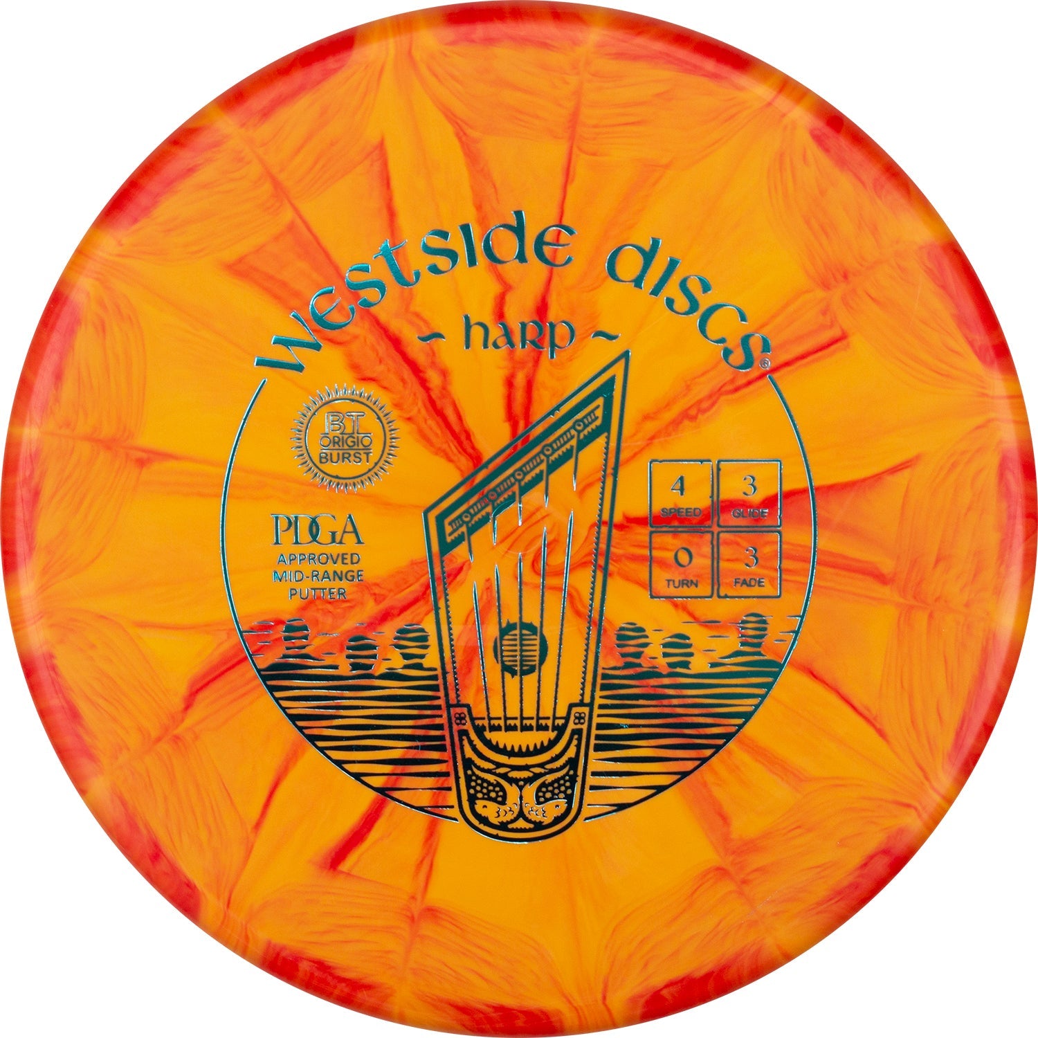 Westside Discs Origio Burst Harp