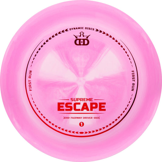 Dynamic Discs Supreme Escape First Run
